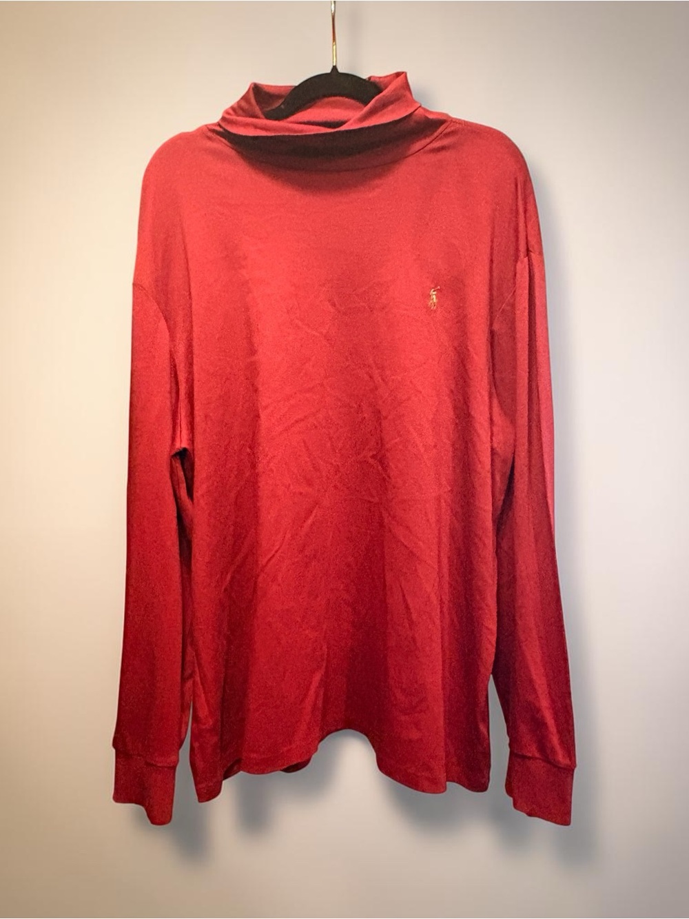 Polo by Ralph Lauren Crimson Turtleneck Sweater